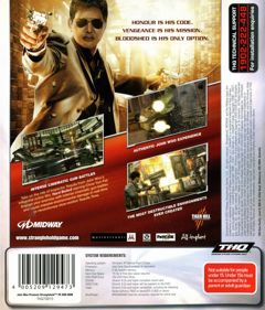 John Woo Presents Stranglehold - Box - Back (Australia) - 684x800