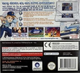 Jake Power: Policeman - Box - Back (The Netherlands) - 493x448