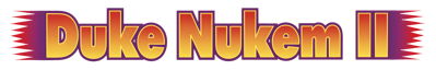 Duke Nukem II - Clear Logo (World) - 4250x682