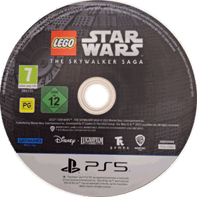 LEGO Star Wars: The Skywalker Saga - Disc (World) - 1061x1063