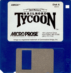 Sid Meier's Railroad Tycoon - Disc (North America) - 776x800