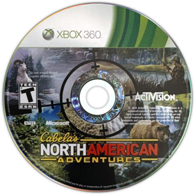 Cabela's North American Adventures - Disc (North America) - 600x600