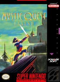 Final Fantasy: Mystic Quest - Fanart - Box - Front (North America) - 1534x2100