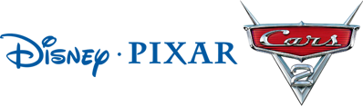 Disney•Pixar Cars 2 - Clear Logo (North America) - 1031x303