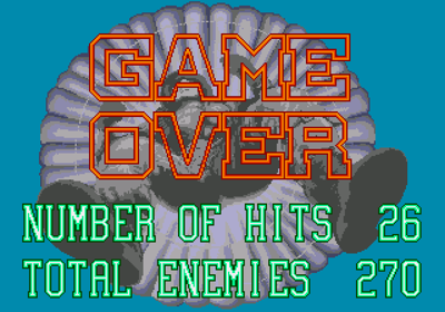 After Burner III - Screenshot - Game Over (World) - 640x448