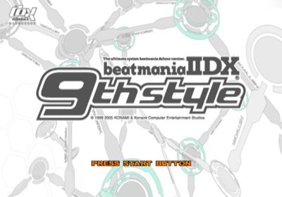 Beatmania IIDX 9th Style - Screenshot - Game Title (Japan) - 640x448