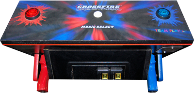 Crossfire: Maximum Paintball - Arcade - Control Panel (United States) - 1459x701