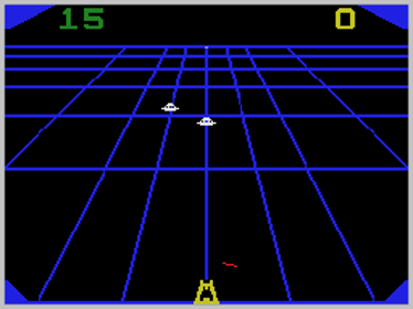 Beamrider - Screenshot - Gameplay (North America) - 256x192