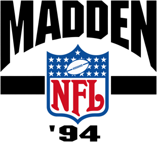 Madden NFL '94 - Clear Logo (North America) - 3840x3470