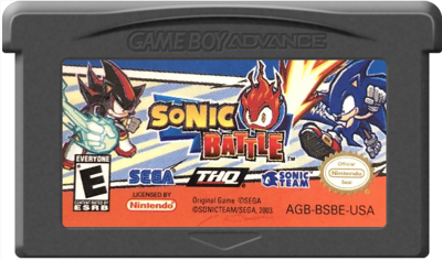 Sonic Battle - Cart - Front (North America) - 594x352