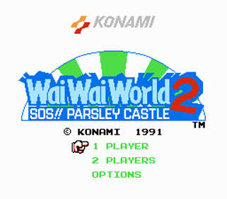 Wai Wai World 2: SOS!! Parsley Jou - Screenshot - Game Title (World) - 256x224