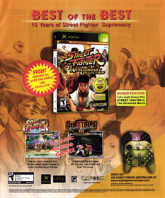 Street Fighter Anniversary Collection - Advertisement Flyer - Front (North America) - 1903x2289