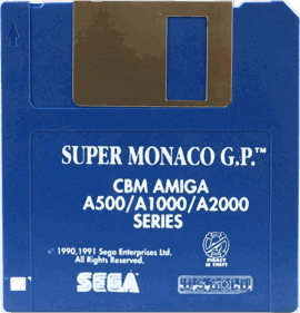 Super Monaco G.P. - Disc (Europe) - 1078x1121