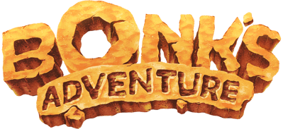 Bonk's Adventure - Clear Logo (North America) - 2048x940