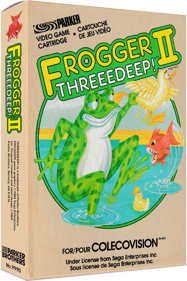 Frogger II: Threeedeep! - Box - 3D (Canada) - 439x659