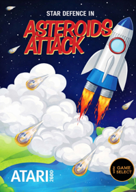 Asteroids Attack - Box - Front - Reconstructed (World) - 879x1235
