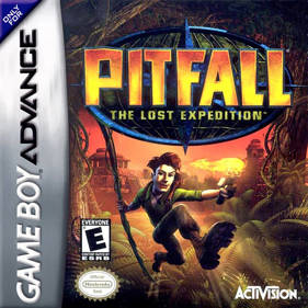 Pitfall: The Lost Expedition - Box - Front (North America) - 640x640