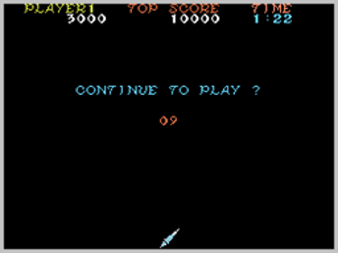 Ghosts 'n Goblins - Screenshot - Game Over (World) - 256x192
