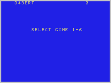Q*bert - Screenshot - Game Title (World) - 256x192