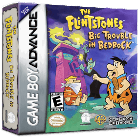 The Flintstones: Big Trouble in Bedrock - Box - 3D (North America) - 1016x998