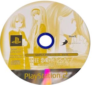 Simple 2000 Series Vol. 9: The Ren'ai Adventure: Bittersweet Fools - Disc (Japan) - 553x498