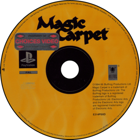 Magic Carpet - Disc (Europe) - 1400x1400