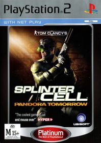 Tom Clancy's Splinter Cell: Pandora Tomorrow - Box - Front (Australia) - 564x800