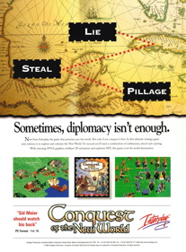 Conquest of the New World - Advertisement Flyer - Front (United Kingdom) - 1840x2497