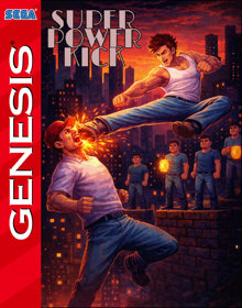 Super Power Kick - Fanart - Box - Front (World) - 798x1016