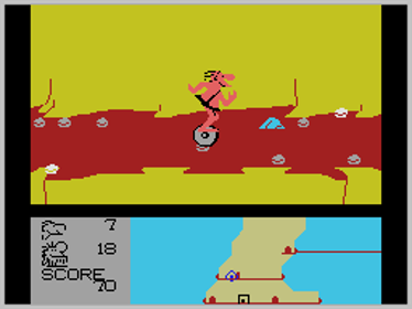 B.C.'s Quest for Tires II: Grog's Revenge - Screenshot - Gameplay (North America) - 256x192