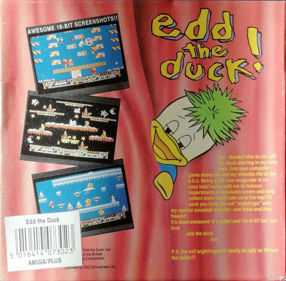 Edd the Duck! - Box - Back (United Kingdom) - 1101x1080