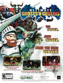 Ultimate Ghosts 'n Goblins - Advertisement Flyer - Front (United States) - 1882x2500