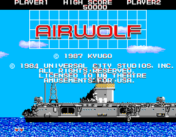 Airwolf - Screenshot - Game Title (North America) - 288x224