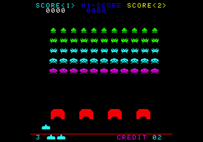 Space Invaders - Screenshot - Gameplay (Japan) - 640x448
