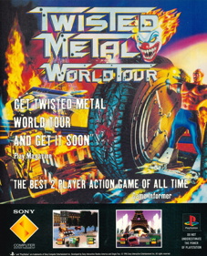 Twisted Metal 2 - Advertisement Flyer - Front (United Kingdom) - 2021x2500
