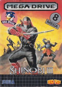 Shinobi III: Return of the Ninja Master - Box - Front (Brazil) - 1437x2012
