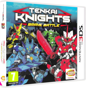 Tenkai Knights: Brave Battle - Box - 3D (France) - 841x856