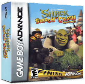 Shrek: Smash n' Crash Racing - Box - 3D (North America) - 1016x998