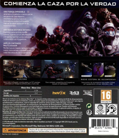 Halo 5: Guardians - Box - Back (Spain) - 686x796