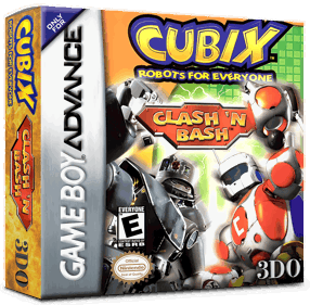 Cubix: Robots for Everyone: Clash 'n Bash - Box - 3D (North America) - 1016x998