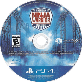 American Ninja Warrior: Challenge - Disc (North America) - 750x749