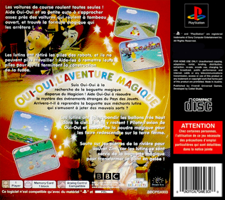 Noddy's Magic Adventure - Box - Back (France) - 765x680