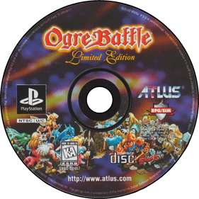 Ogre Battle: Limited Edition - Disc (North America) - 1500x1500