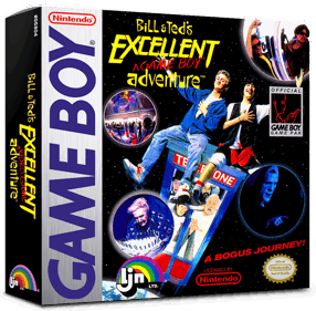 Bill & Ted's Excellent Game Boy Adventure - Box - 3D (North America) - 1016x998