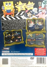 SpongeBob SquarePants: Lights, Camera, Pants! - Box - Back (France) - 483x680
