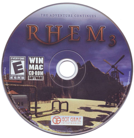 RHEM 3: The Secret Library - Disc (North America) - 777x800