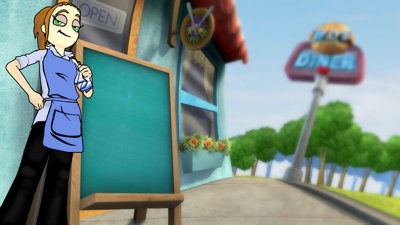 Diner Dash - Fanart - Background (World) - 2560x1440