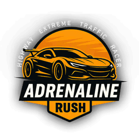 Adrenaline Rush꞉ Highway Extreme Traffic Racer - Clear Logo (World) - 592x592