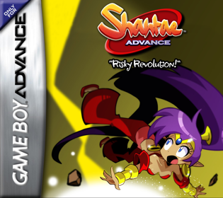 Shantae Advance: Risky Revolution - Box - Front - Reconstructed (United States) - 1336x1189