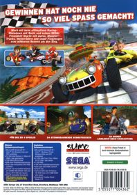 Sonic & SEGA All-Stars Racing - Box - Back (Germany) - 565x800